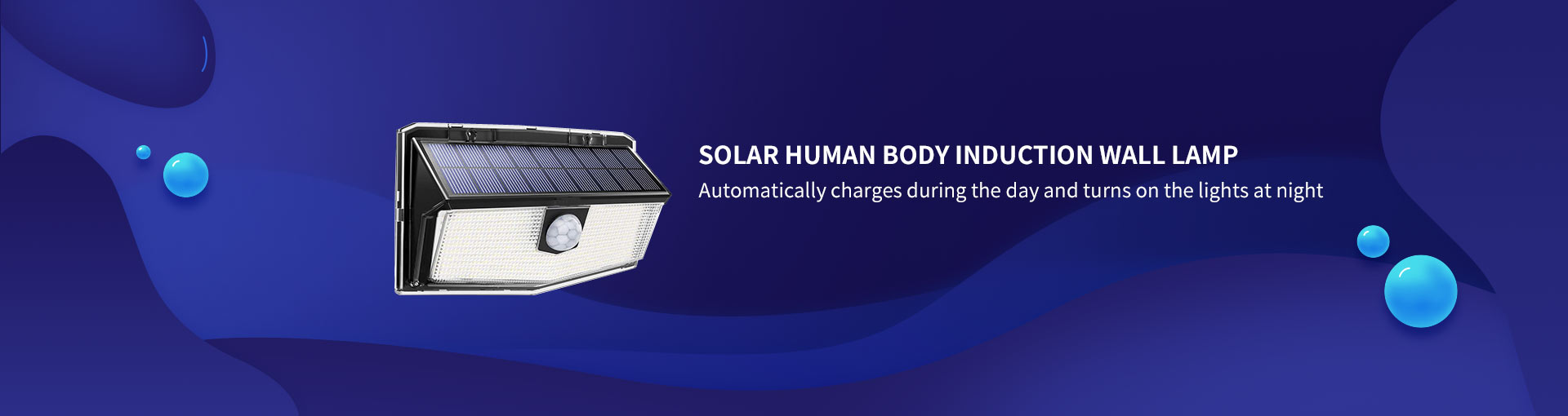 SOLAR HUMAN BODY INDUCTION WALL LAMP